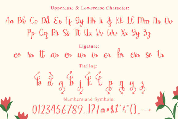Riseberry Font PNG with transparent background - Preview 5