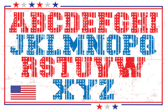 4th July Font - Preview 1