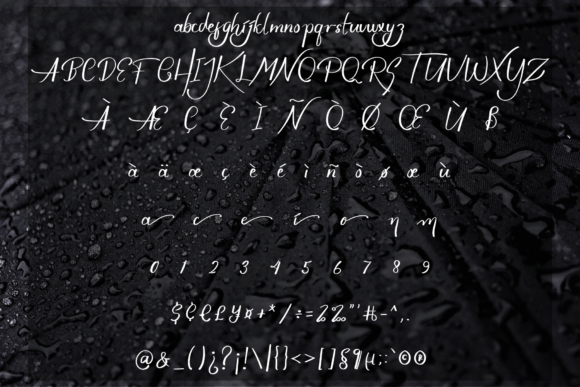 Anime Quotes Font - Preview 5