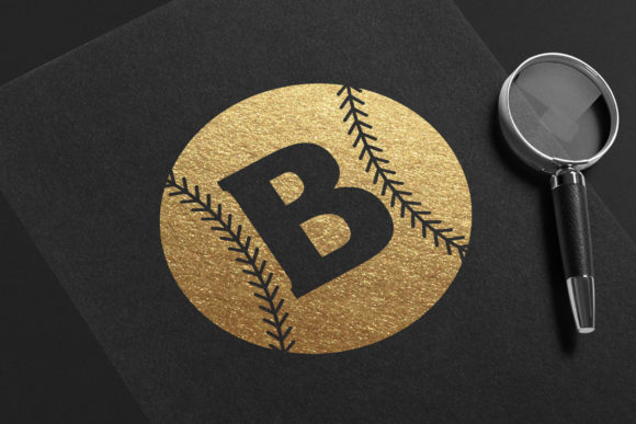 Baseball Font - Preview 1