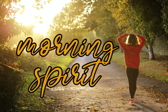 Believe Morning Font - Preview 1