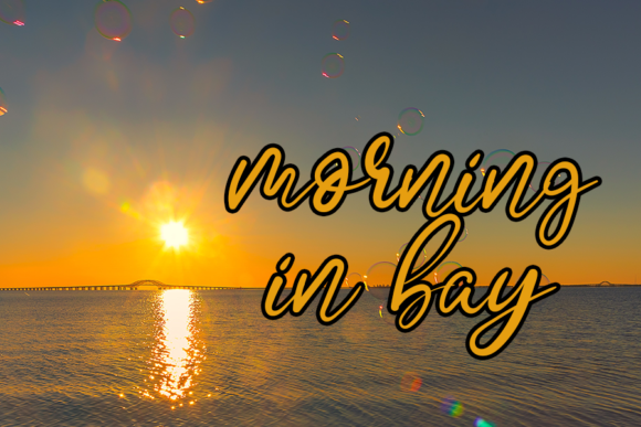 Believe Morning Font - Preview 3