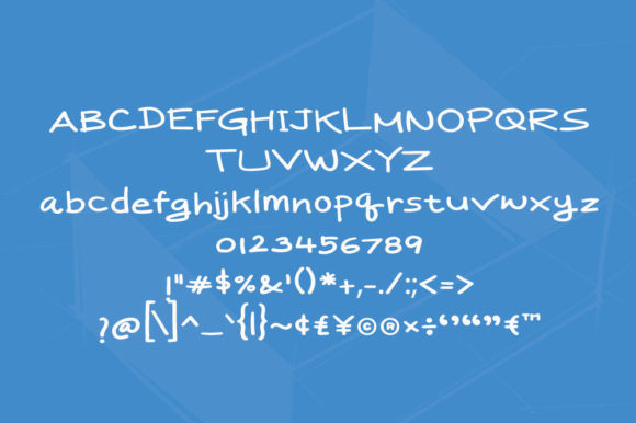 Blueprint Font - Preview 4