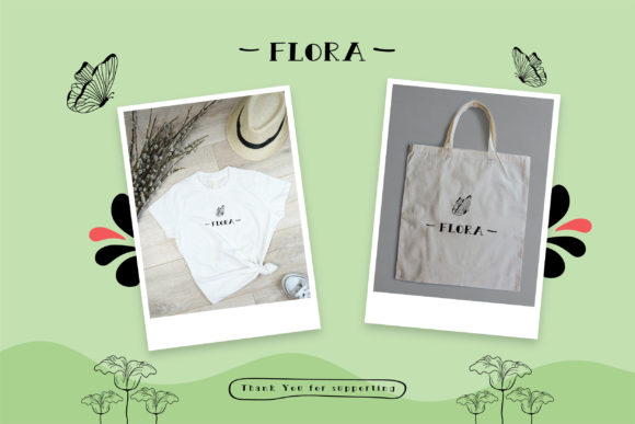 Flora Font - Preview 2