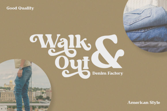 Golden Quince Font PNG with transparent background - Preview 2