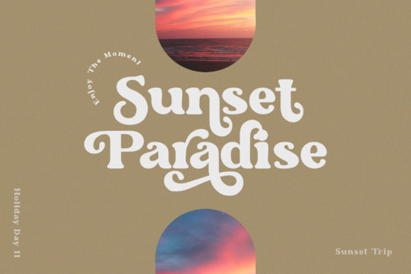 Golden Quince Font PNG with transparent background - Preview 5