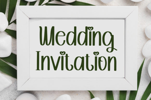 Lovely Signature Font PNG with transparent background - Preview 1