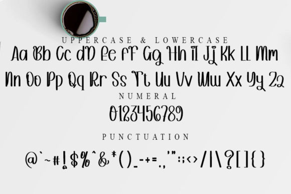 Lovely Signature Font PNG with transparent background - Preview 3