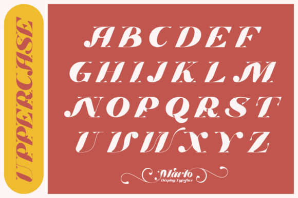 Marlo Font PNG with transparent background - Preview 4
