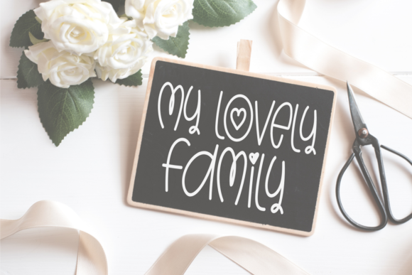 My Cutie Unicorn Font PNG with transparent background - Preview 2