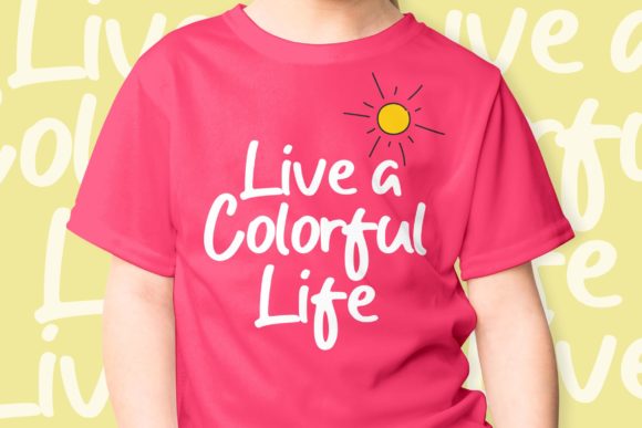 One Crayon Font PNG with transparent background - Preview 2