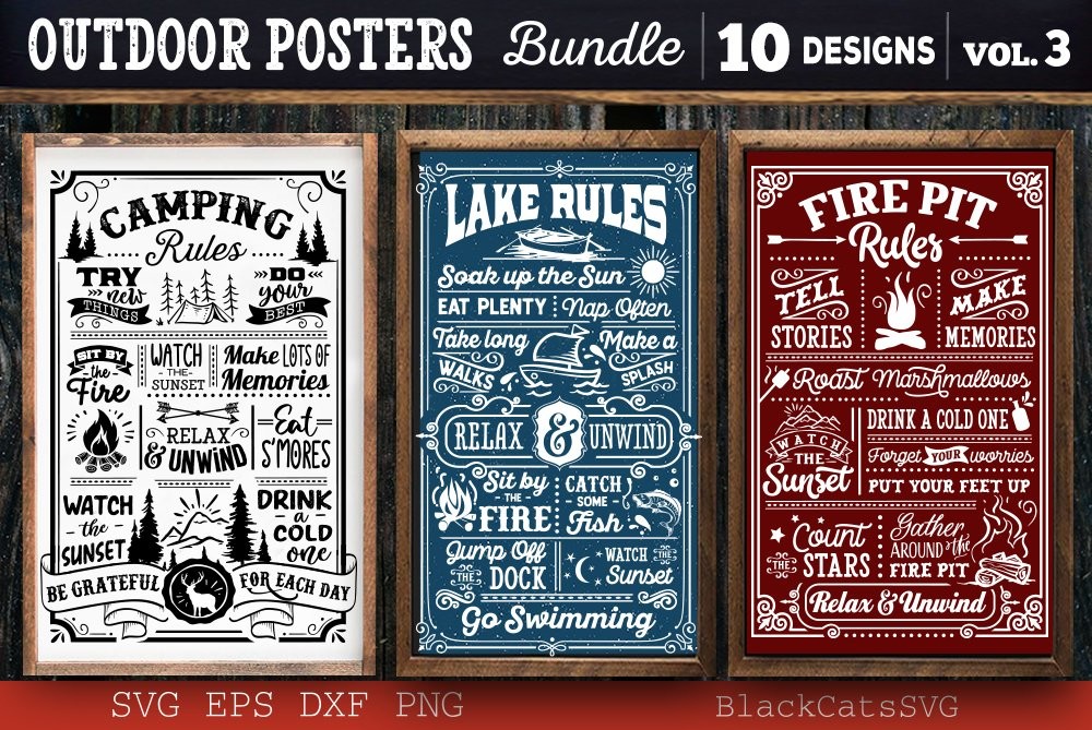 Outdoor Posters Bundle