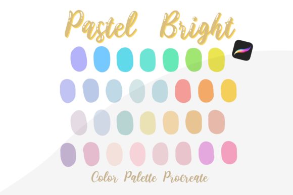Vintage Color Palette for Procreate Graphic by Pixel Daisy · Creative ...