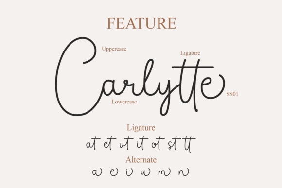 Carlytte Font - Preview 6