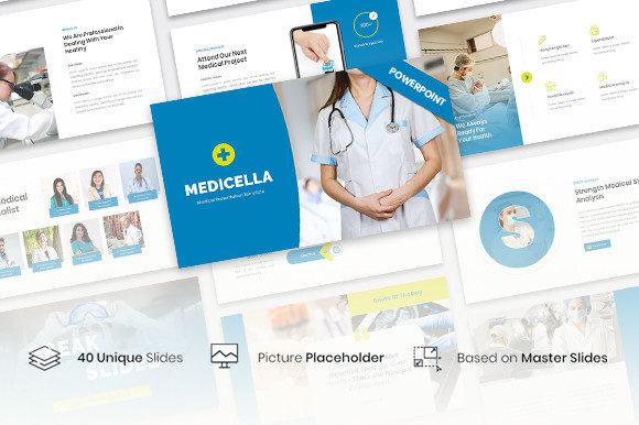 Preview of Medicella - Medical PowerPoint Template
