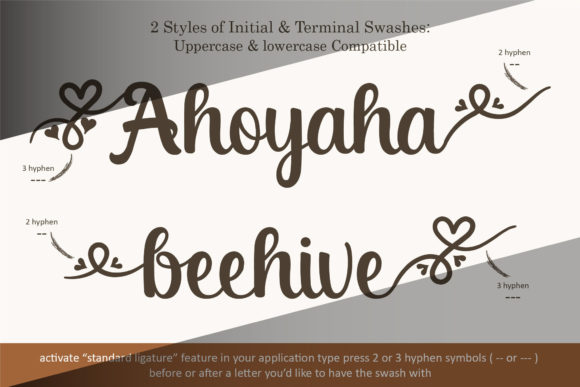 Aho Yaha Font - Preview 6