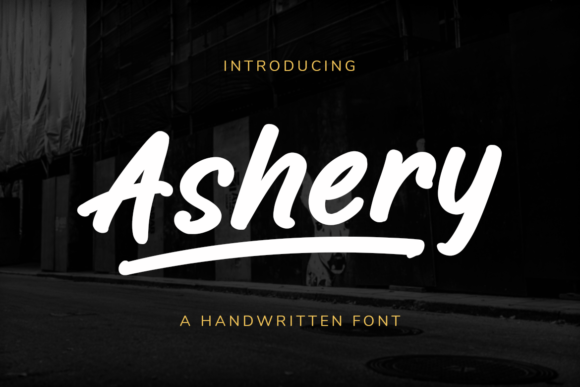 Ashery Font - Preview 3