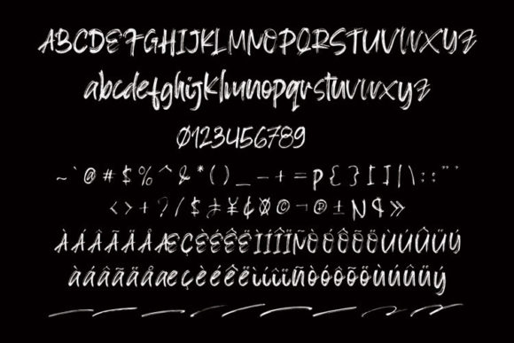 Blacksign Font - Preview 6