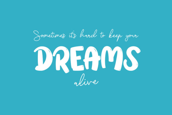 Blue Cheries Font - Preview 3