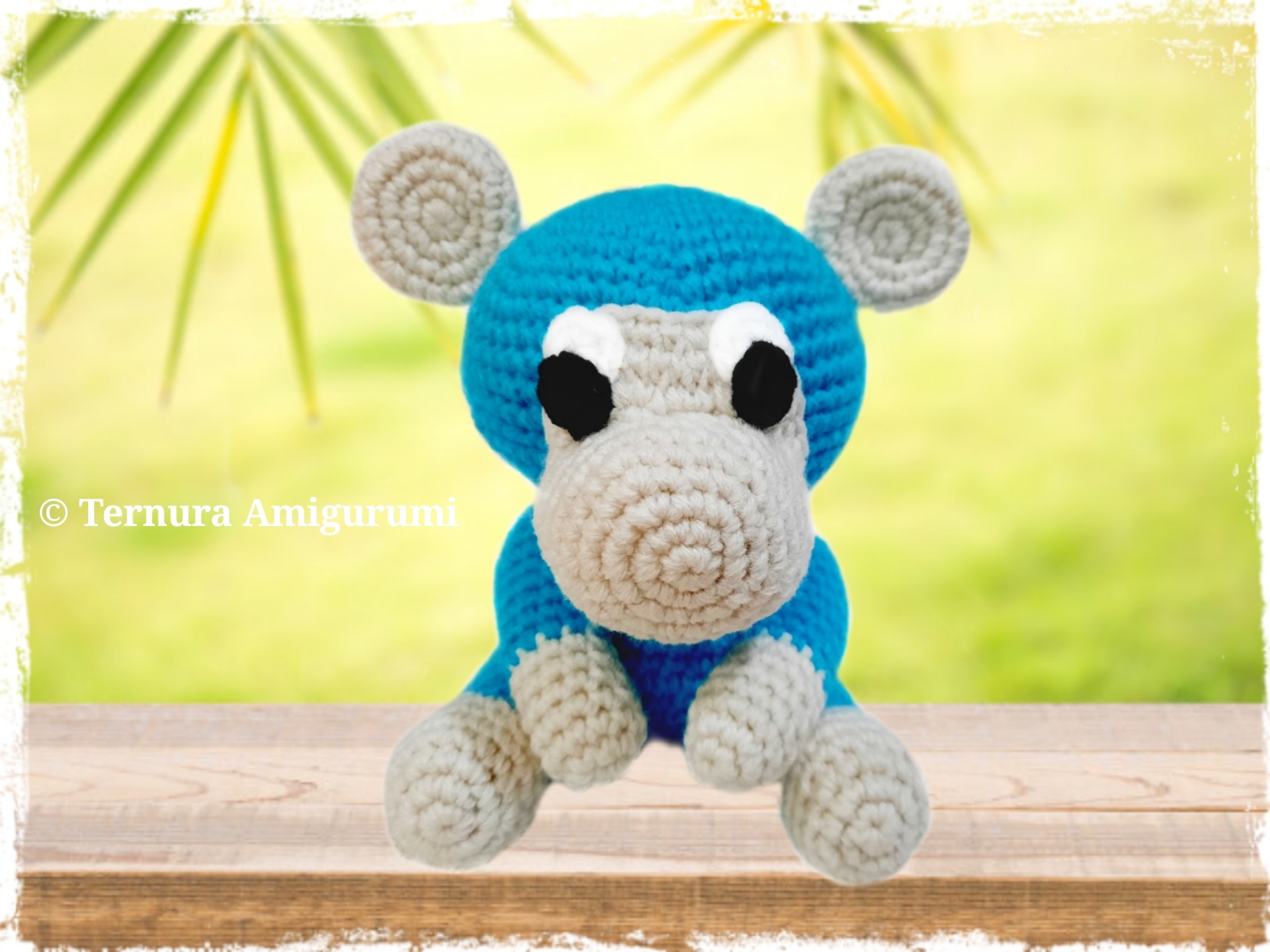 Crochet Pattern Benn the Monkey