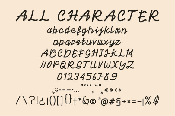 Dickcissel Font - Preview 3