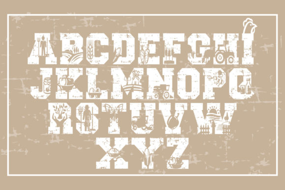 Farm House Font - Preview 1