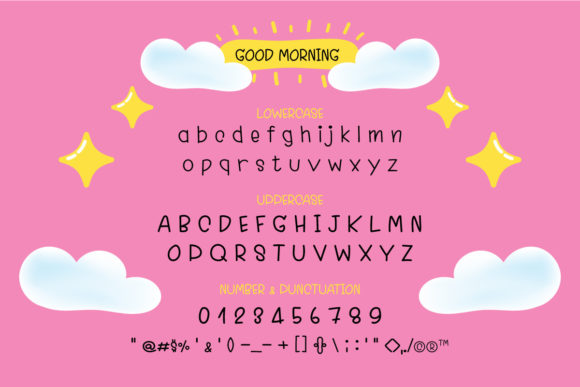 Good Morning Font - Preview 1