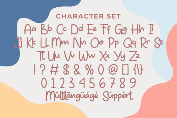 Kid Scout Font PNG with transparent background - Preview 2