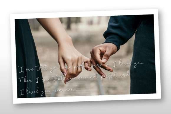 Maritza Beatric Font PNG with transparent background - Preview 1