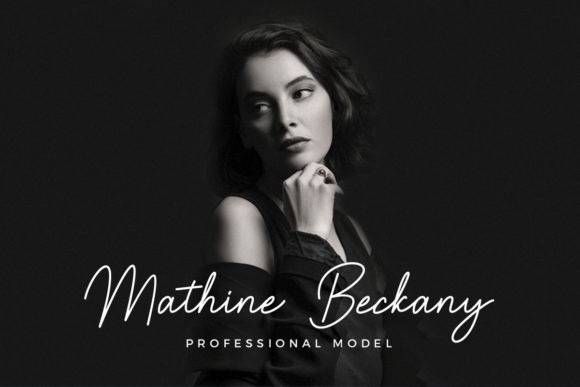 Mashiny Font PNG with transparent background - Preview 2