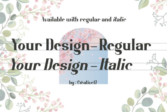 Mirai Futura Font PNG with transparent background - Preview 1