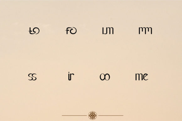 Mozzan Font PNG with transparent background - Preview 6