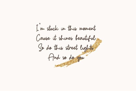 Poem Harmony Font PNG with transparent background - Preview 6