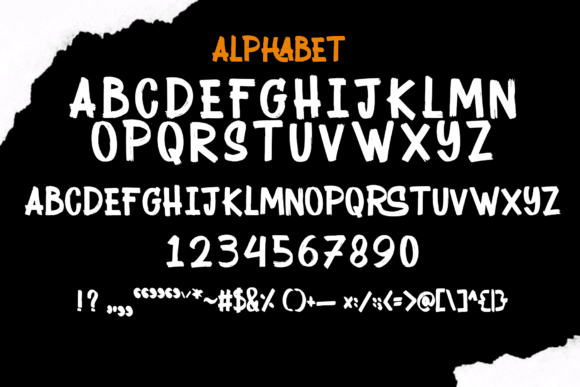 Raizor Font PNG with transparent background - Preview 3