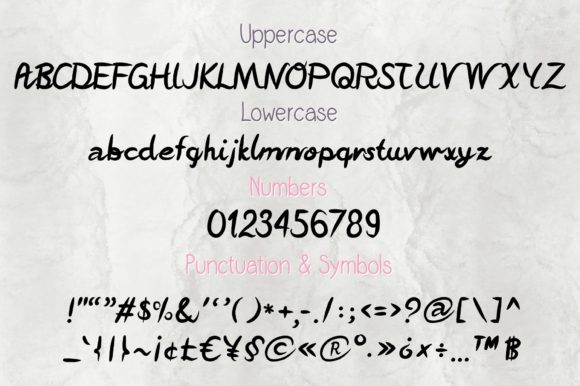 Ramutan Font PNG with transparent background - Preview 1