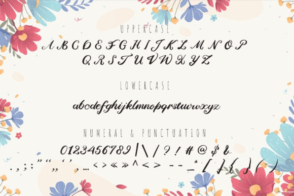 Rembulan Font PNG with transparent background - Preview 1
