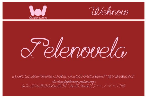 Aku Cinta Kamu Font - Preview 4