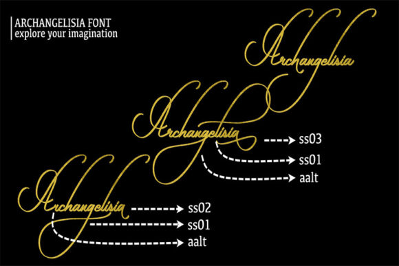 Archangelisia Font - Preview 6