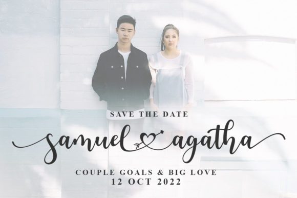 Bastian Melany Font PNG with transparent background - Preview 5