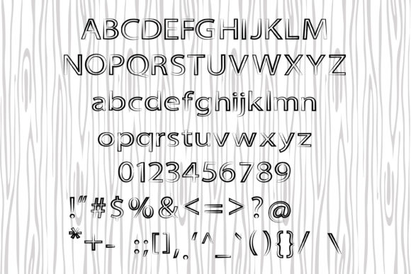 Dhenary Font PNG with transparent background - Preview 1
