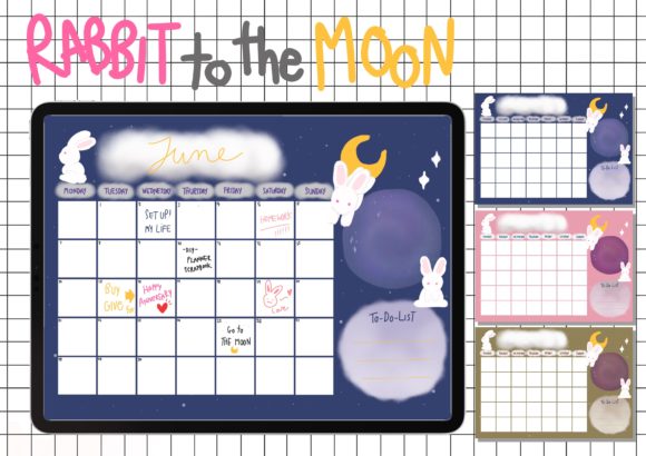 Digital Planner Goodnotes Template - GoodNotes