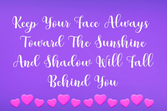 Doretha Script Font PNG with transparent background - Preview 5