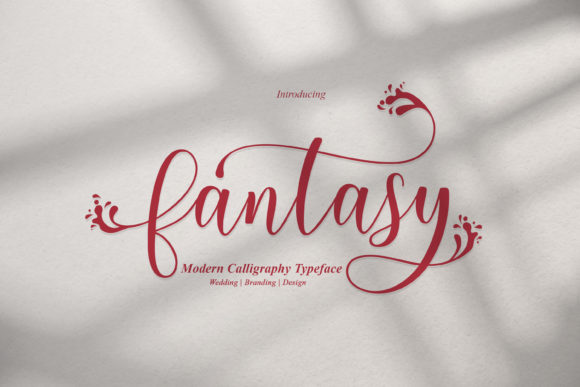 Fantasy Script Font - Preview 1
