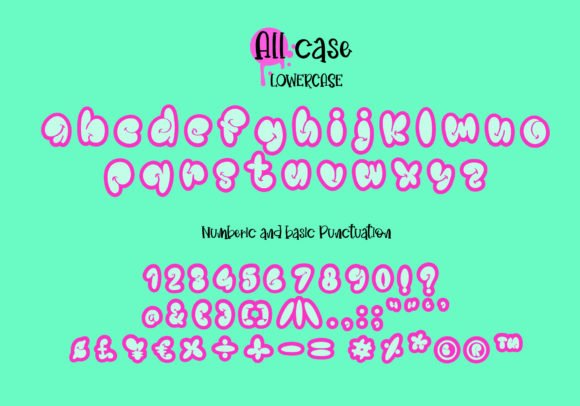 Father Belly Font PNG with transparent background - Preview 2