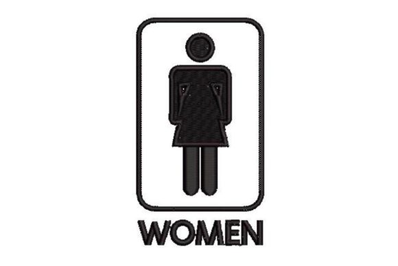 Female Toilet Sign