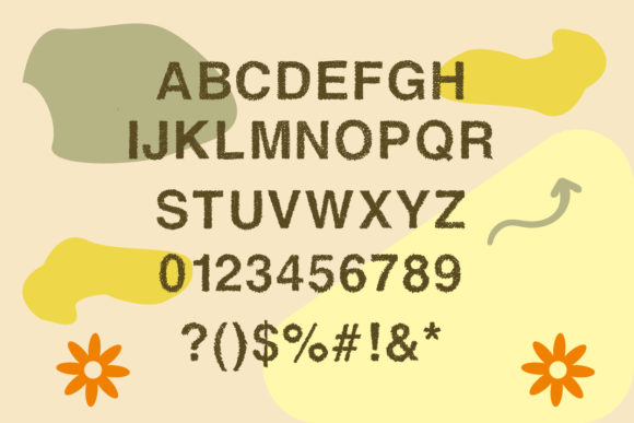 Line Line Font PNG with transparent background - Preview 2