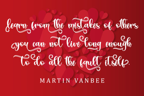 Lovely Summer Font PNG with transparent background - Preview 1