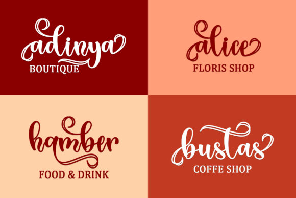 Lovely Summer Font PNG with transparent background - Preview 3