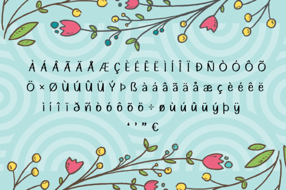 Padreman Font PNG with transparent background - Preview 2