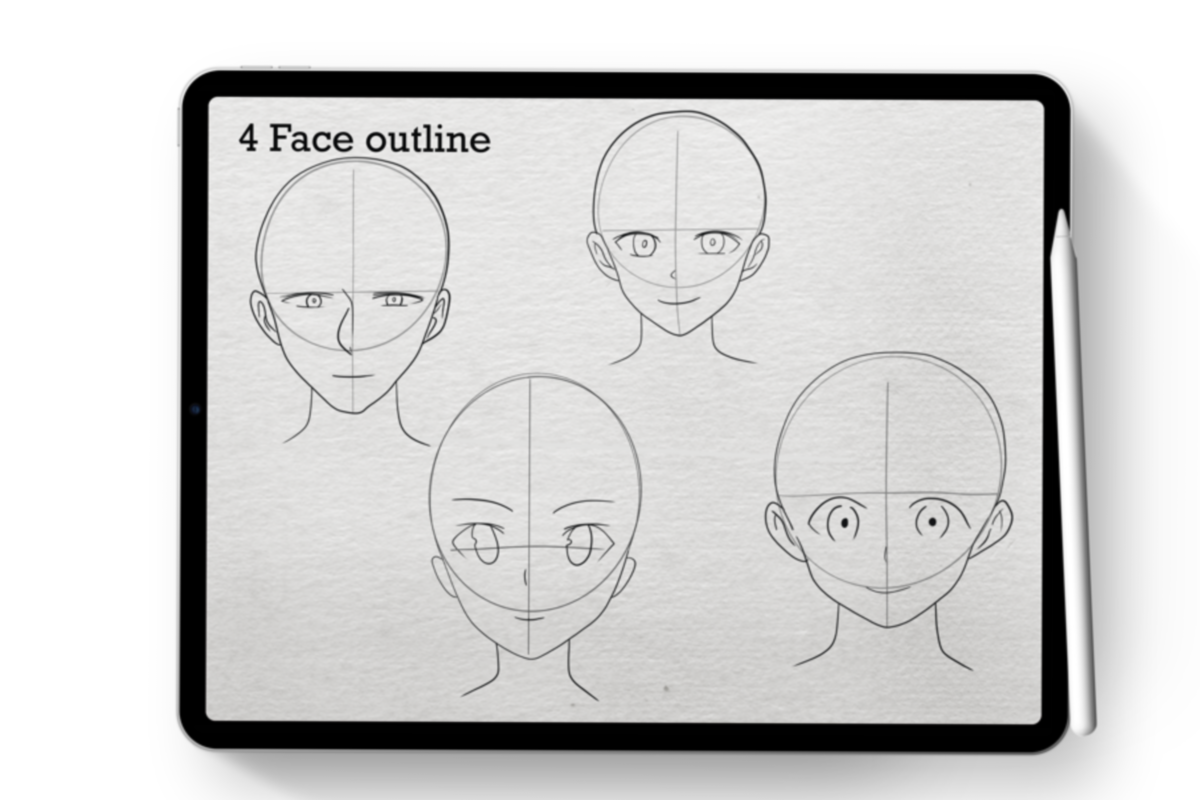 Procreate Anime Hair Styles,36 Stamps - photo 4